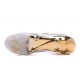 Nike Tiempo R10 FG Kangaroo Leather Cleat White Golden