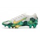 Mbappe Nike Mercurial Vapor XIII 360 Elite FG Grey Green Gold