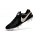 Nike Men's Tiempo Legend VI FG K-leather Soccer Boots Black White Gold