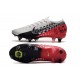 Nike Mercurial Vapor 13 Elite SG Pro Anti-Clog Neymar Chrome Black Red