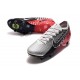 Nike Mercurial Vapor 13 Elite SG Pro Anti-Clog Neymar Chrome Black Red