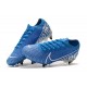 Nike Mercurial Vapor 13 Elite SG Pro Anti-Clog New Lights Blue White