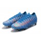 Nike Mercurial Vapor 13 Elite SG Pro Anti-Clog Blue Red