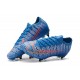 Nike Mercurial Vapor 13 Elite SG Pro Anti-Clog Blue Red