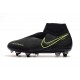 Nike Phantom Vision Elite DF SG-PRO Anti-Clog Black Volt