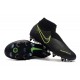 Nike Phantom Vision Elite DF SG-PRO Anti-Clog Black Volt