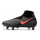 Nike Phantom Vision Elite DF SG-PRO Anti-Clog Dark Grey Bright Mango