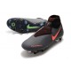 Nike Phantom Vision Elite DF SG-PRO Anti-Clog Dark Grey Bright Mango
