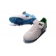 Nike Men's Tiempo Legend VI FG K-leather Soccer Boots White Blue