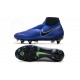 Nike Phantom Vision Elite DF SG-PRO Anti-Clog Racer Blue Black Silver