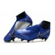 Nike Phantom Vision Elite DF SG-PRO Anti-Clog Racer Blue Black Silver