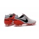 Nike Men's Tiempo Legend VI FG K-leather Soccer Boots White Red Black