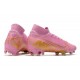 Nike Mercurial Superfly VII Elite SE FG Soccer Boot Pink Golden