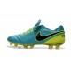 Nike Men's Tiempo Legend VI FG K-leather Soccer Boots Blue Black