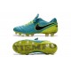 Nike Men's Tiempo Legend VI FG K-leather Soccer Boots Blue Black
