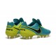 Nike Men's Tiempo Legend VI FG K-leather Soccer Boots Blue Black