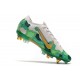 Nike Mercurial Vapor 13 Elite SG Pro Anti-Clog Mbappé Grey Gold Green