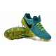 Nike Men's Tiempo Legend VI FG K-leather Soccer Boots Blue Black