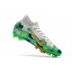 Nike Mercurial Superfly VII Elite AG-PRO x Mbappé Vast Grey Gold Green