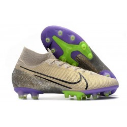 Nike Mercurial Superfly VII Elite AG-PRO Desert Sand Black Psychic Purple