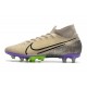 Nike Mercurial Superfly VII Elite AG-PRO Desert Sand Black Psychic Purple