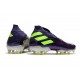 Top adidas Nemeziz 19+ FG Soccer Cleats Purple Green