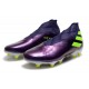 Top adidas Nemeziz 19+ FG Soccer Cleats Purple Green