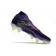 Top adidas Nemeziz 19+ FG Soccer Cleats Purple Green