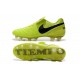 Nike Men's Tiempo Legend VI FG K-leather Soccer Boots Volt Black