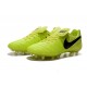 Nike Men's Tiempo Legend VI FG K-leather Soccer Boots Volt Black
