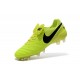Nike Men's Tiempo Legend VI FG K-leather Soccer Boots Volt Black