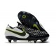 Nike Tiempo Legend 8 Elite SG-PRO Anti-Clog Black White Volt