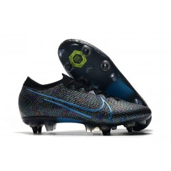 Nike Mercurial Vapor 13 Elite SG Pro Anti-Clog Black Blue