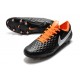 Soccer Cleats Nike Tiempo Legend VIII FG - Black White Orange
