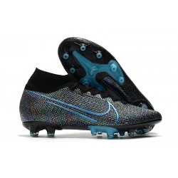 Nike Mercurial Superfly VII Elite AG-PRO Artificial-Grass Black Blue