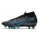 Nike Mercurial Superfly VII Elite AG-PRO Artificial-Grass Black Blue