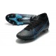 Nike Mercurial Superfly VII Elite AG-PRO Artificial-Grass Black Blue