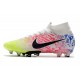 Nike Mercurial Superfly VII Elite AG-PRO Neymar White Black Blue Volt