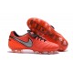 Nike Men's Tiempo Legend VI FG K-leather Soccer Boots Crimson Silver