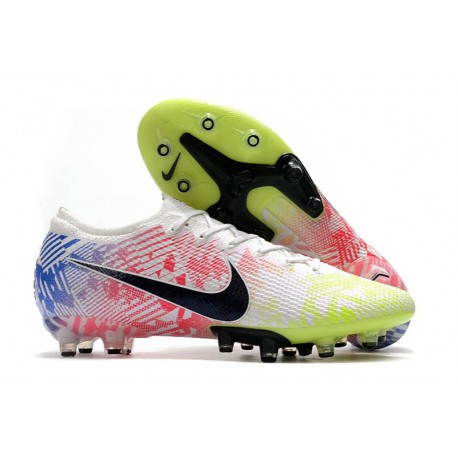 Nike Mercurial Vapor XIII Elite AG Neymar White Black Racer Blue Volt