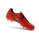 Nike Men's Tiempo Legend VI FG K-leather Soccer Boots Crimson Silver