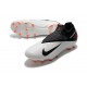 Nike Phantom Vision 2 Elite DF FG Cleats -White Black Laser Crimson