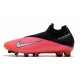 Nike Phantom Vision 2 Elite DF FG Laser Crimson Metallic Silver Black