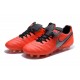 Nike Men's Tiempo Legend VI FG K-leather Soccer Boots Crimson Silver