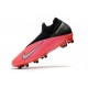 Nike Phantom Vision 2 Elite DF FG Laser Crimson Metallic Silver Black