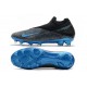 Nike Phantom Vision 2 Elite DF FG Cleats -Black Laser Blue Anthracite