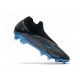 Nike Phantom Vision 2 Elite DF FG Cleats -Black Laser Blue Anthracite