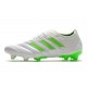 adidas Copa 19.1 FG News Soccer Shoes White Solar Lime