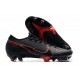 New Nike Mercurial Vapor 13 Elite FG ACC Black Red