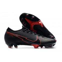 New Nike Mercurial Vapor 13 Elite FG ACC Black Red